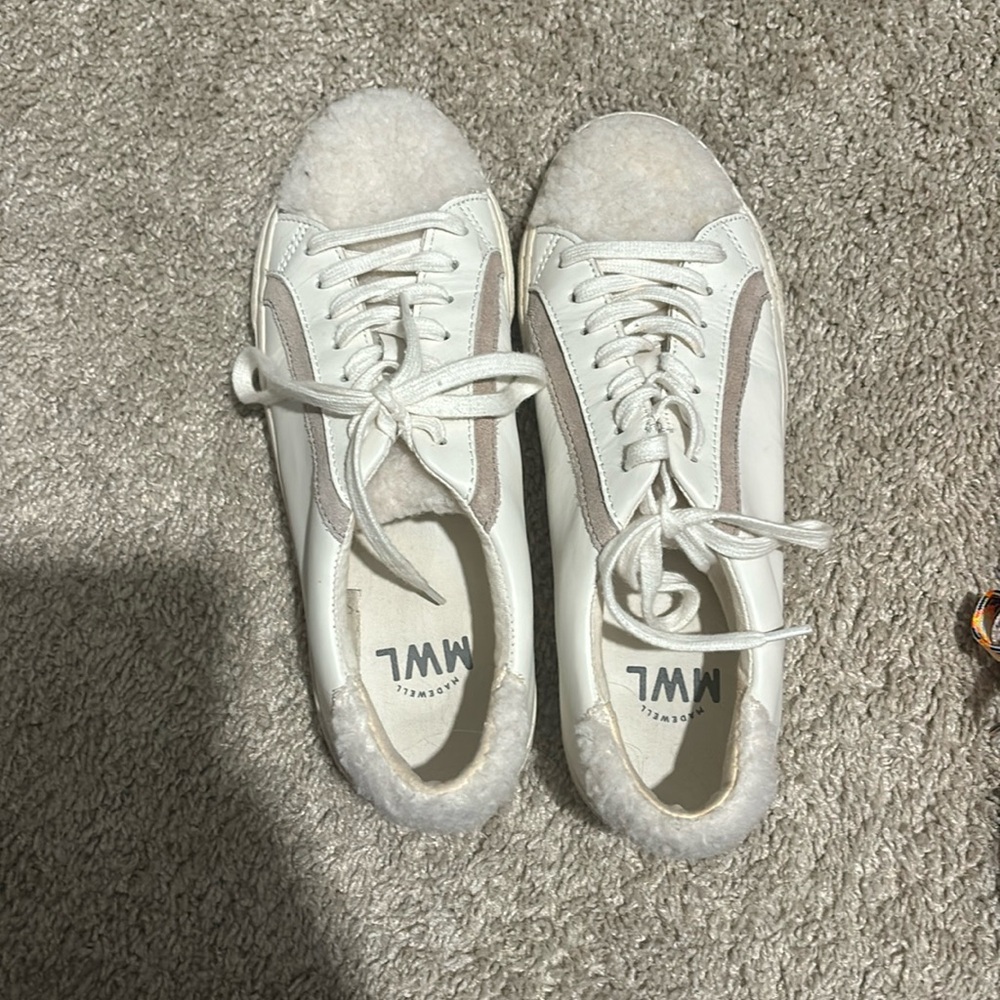 Madewell Sherpa sneakers